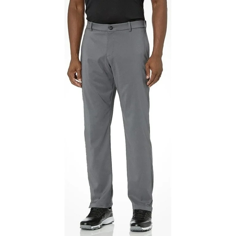 Nike Golf Grey Tour Performance Tech Pants Dri Fit‎ Flex Charcoal 32 30 Medium